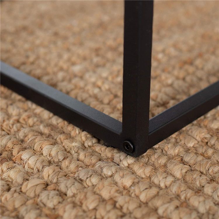 Mid-Century Modern Console Accent Table Antique Finish Sofa Console Table in Wood Clearhalo 'Console Tables' 'console_tables' 'Entry & Mudroom Furniture' 'furn' 'furn_console_tables' 'Furniture' 1200x1200_e7b7bed4-fa85-4459-aa77-a11b4780b49c