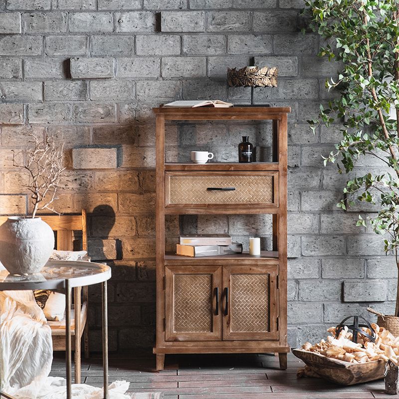 Industrial Wood Drawers Included Cabinet Distressed Brown Accent Cabinet Clearhalo 'Cabinets & Chests' 'cabinets_chests' 'furn' 'furn_cabinets_chests' 'Furniture' 'Living Room Furniture' 1200x1200_e7b8a85d-655f-410f-b916-b4fcdf08054a