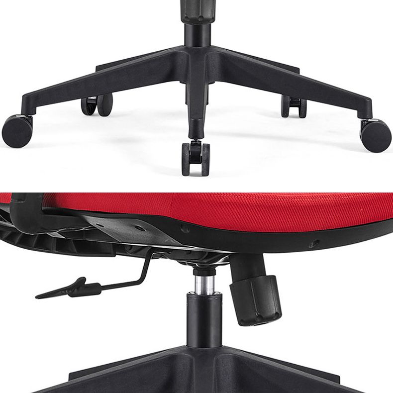 Modern Mesh Computer Chair High Back Chair with Adjustable Lumbar Support Clearhalo 'furn' 'furn_office_chair' 'Furniture' 'Office Chairs' 'Office Furniture' 'office_chair' 1200x1200_e7b98689-a53c-4b14-81d2-9a2db19f954c