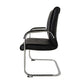 Modern Style Office Chair Black Leather No Wheels Fixed Arm Chair Clearhalo 'furn' 'furn_office_chair' 'Furniture' 'Office Chairs' 'Office Furniture' 'office_chair' 1200x1200_e7b993b4-4b29-4d23-a599-64d192212643