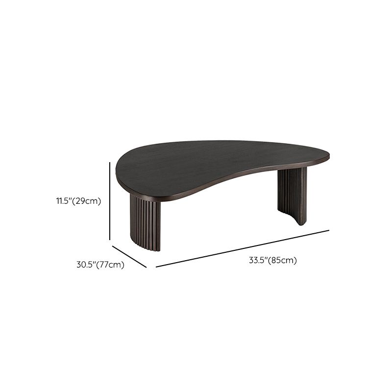 Modern Single Coffee Table No Distressing Solid Wood Bunching Tables Clearhalo 'Coffee & Accent Tables' 'Coffee Tables' 'coffee_tables' 'furn' 'furn_coffee_tables' 'Furniture' 'Living Room Furniture' 1200x1200_e7bb2667-8045-4c04-ac96-533eff4bdd21