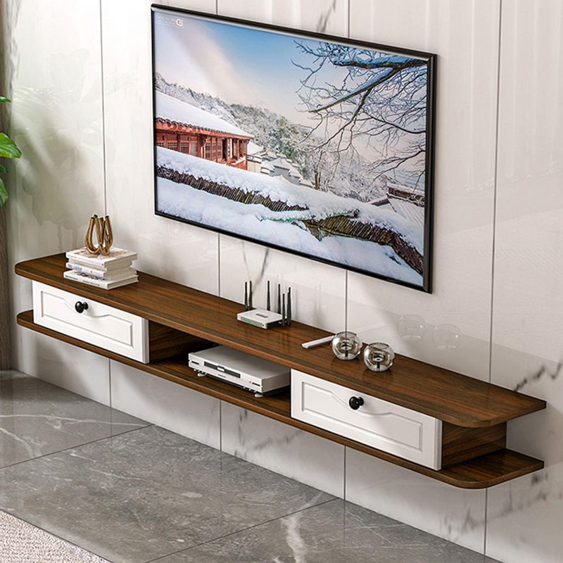 Scandinavian Wall-mounted TV Stand Faux Wood and Solid Wood TV Cabinet Clearhalo 'furn' 'furn_tv_stands_entertainment_centers' 'Furniture' 'Living Room Furniture' 'TV Stands & Entertainment Centers' 'TV Stands & Media Storage Furniture' 'tv_stands_entertainment_centers' 1200x1200_e7bbcf06-033f-42c0-9e2f-30b4e364dd26