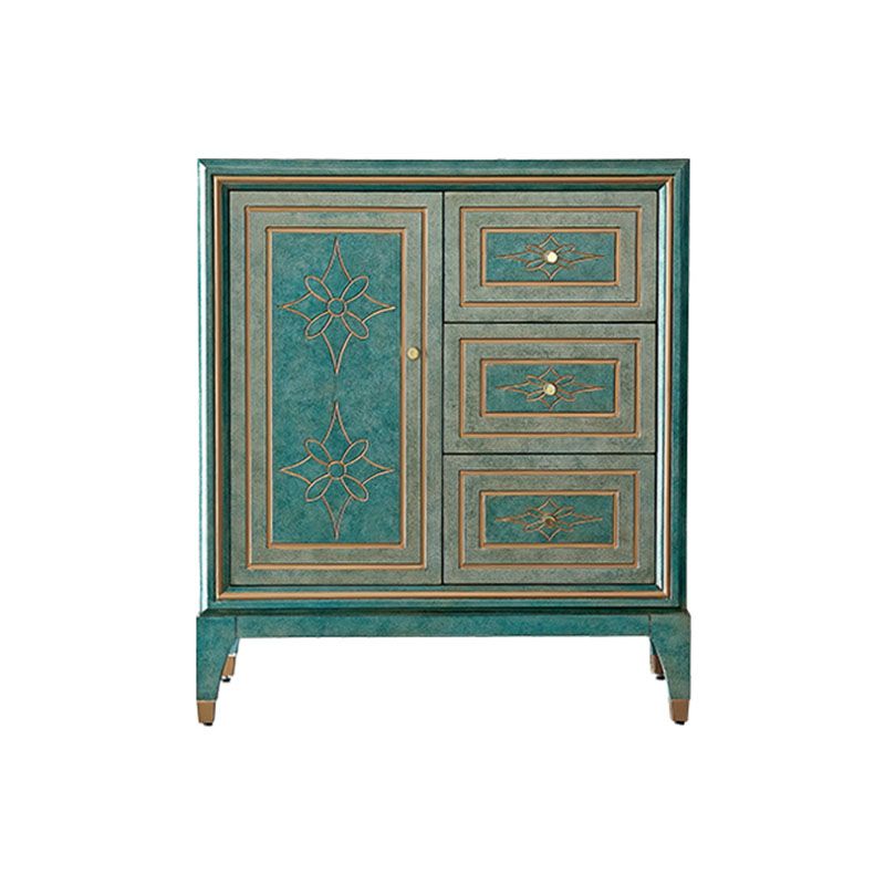 Glam 3 cassetti Sideboard Multi Porte Cuffet Cuffet con archiviazione