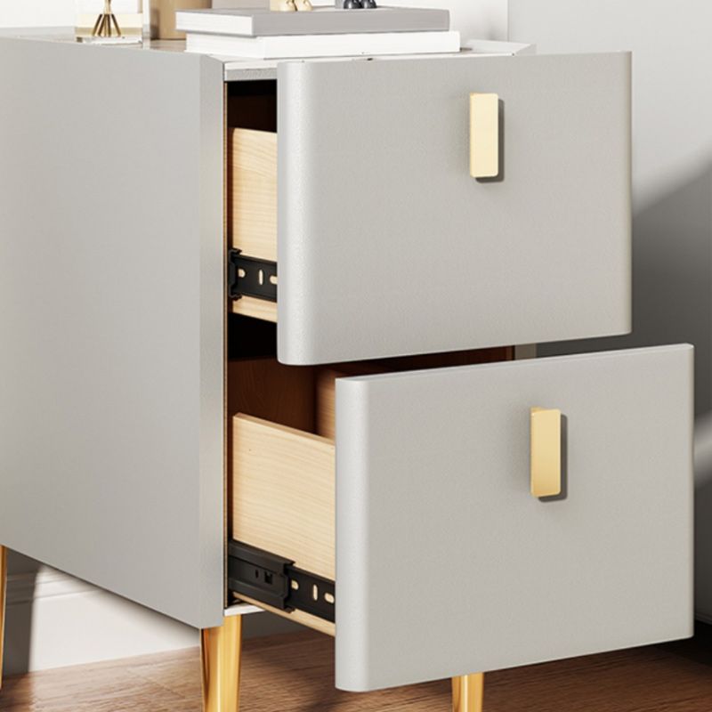Contemporary Drawer Storage Bedside Cabinet Stone Accent Table Nightstand for Bedroom Clearhalo 'Bedroom Furniture' 'furn' 'furn_night_stand' 'Furniture' 'night_stand' 'Nightstands' 1200x1200_e7bdde0a-ace2-44e0-9f15-18a1cb55a1b8