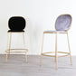 Contemporary Backrest Bar Stools Metal Barstool with Gold Legs Clearhalo 'Bar Furniture' 'Bar Stools' 'bar_stools' 'furn' 'furn_bar_stools' 'Furniture' 'Kitchen & Dining Furniture' 1200x1200_e7be069b-4ebe-4b4d-bb6f-2cb6fe439267