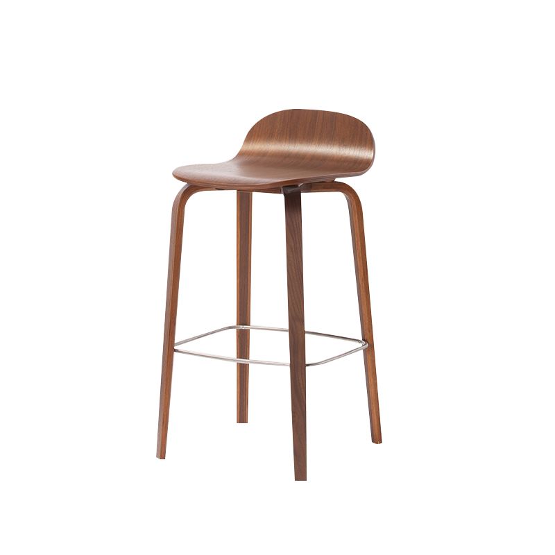 Indoor Armless Low Back Bar Height Stool Beech Solid Wood Bar Stool Clearhalo 'Bar Furniture' 'Bar Stools' 'bar_stools' 'furn' 'furn_bar_stools' 'Furniture' 'Kitchen & Dining Furniture' 1200x1200_e7bf2033-3a9c-4c76-8ff2-99c955a4433c