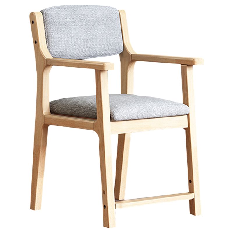 Contemporary Style Wooden Dining Chair Open Back Dining Arm Chairs for Kitchen Clearhalo ' kitchen&dining_furn' 'Dining Chairs' 'Dining Tables & Seating' 'dining_chair' 'furn' 'furn_dining_chair' 'Furniture' 'furniture_dining_chair' 'Kitchen & Dining Furniture' 'kitchen' 1200x1200_e7c31dd6-e483-429d-8966-2947789a0312