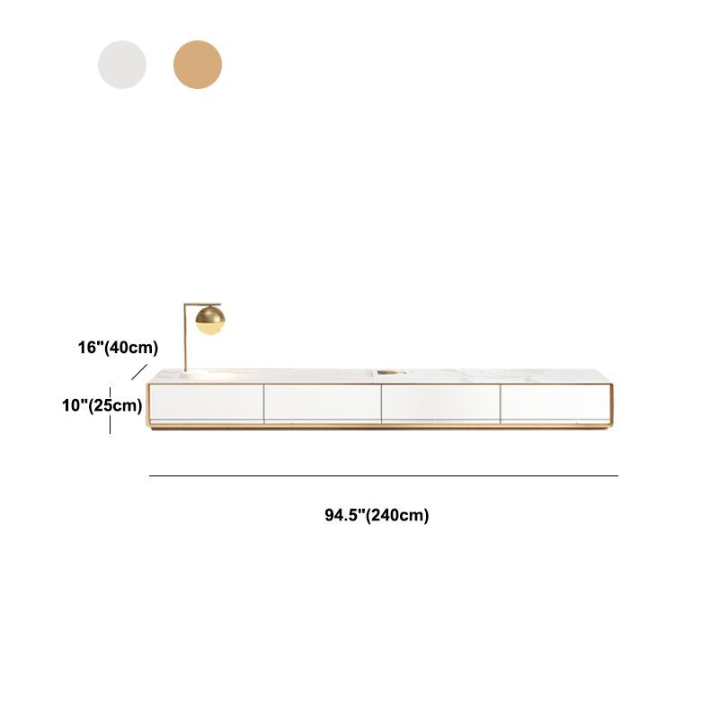 Nordic Simple TV Cabinet Modern Luxury Floor TV Cabinet for Living Room Clearhalo 'furn' 'furn_tv_stands_entertainment_centers' 'Furniture' 'Living Room Furniture' 'TV Stands & Entertainment Centers' 'TV Stands & Media Storage Furniture' 'tv_stands_entertainment_centers' 1200x1200_e7d233b5-7c7b-473a-8a9b-391d33e52eaf