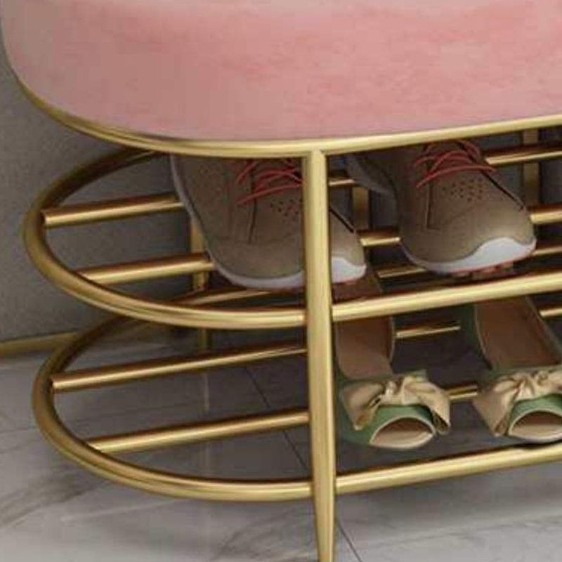 13.65-inch Width Bench Cushioned Modern Seating Bench with Shoe Storage Clearhalo 'Benches' 'Chairs & Seating' 'furn' 'furn_benches' 'Furniture' 'Living Room Furniture' 1200x1200_e7d278dd-dcda-447e-8c86-2c6f3559ec96