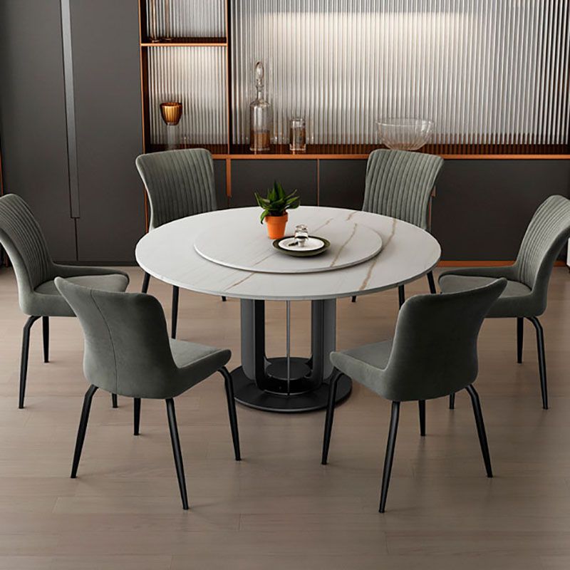Contemporary Style Metal Dining Chairs Kitchen Armless Dining Side Chairs Clearhalo ' kitchen&dining_furn' 'Dining Chairs' 'Dining Tables & Seating' 'dining_chair' 'furn' 'furn_dining_chair' 'Furniture' 'furniture_dining_chair' 'Kitchen & Dining Furniture' 'kitchen' 1200x1200_e7d27f44-26f5-4f25-9f9b-f3ba15cda59a