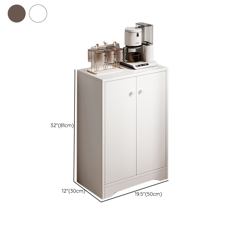 Contemporary Style Server Engineered Wood Side Board for Living Room Clearhalo 'buffet_sideboard' 'Buffets & Sideboards' 'furn' 'furn_buffet_sideboard' 'Furniture' 'Kitchen & Dining Furniture' 1200x1200_e7d32708-403e-40d1-9036-938d1b7e8251