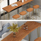 Nordic Glam Style Wooden Table Dining Bar Counter Table for Kitchen Clearhalo 'Bar Furniture' 'Bar Tables' 'bar_tables' 'furn' 'furn_bar_tables' 'Furniture' 'furniture_bar_tables' 'Kitchen & Dining Furniture' 1200x1200_e7d433ad-2b6b-43ca-a57c-0467773c2765