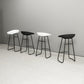 Industrial Armless Backrest Counter Stool Iron Cafe Bar Stool with Acrylic Seat and Pedal Clearhalo 'Bar Furniture' 'Bar Stools' 'bar_stools' 'furn' 'furn_bar_stools' 'Furniture' 'furniture_bar_stools' 'Kitchen & Dining Furniture' 1200x1200_e7d64a56-9002-4ec9-a0f6-ec6b546689cd