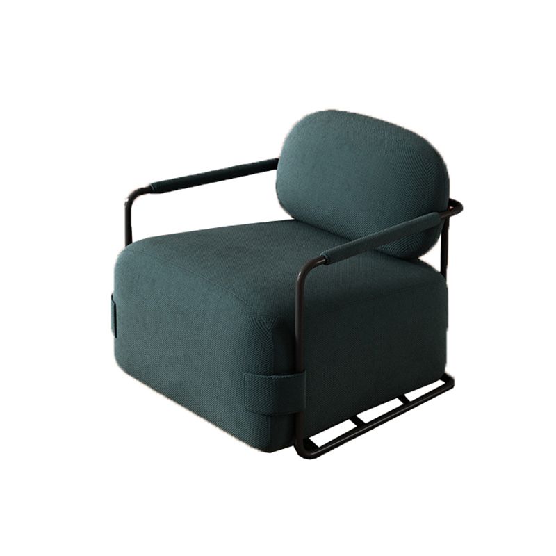26.77" Wide Metal Arm Chair Velvet Accent Armchair for Bedroom Clearhalo 'Accent Chairs' 'accent_chairs' 'Chairs & Seating' 'furn' 'furn_accent_chairs' 'Furniture' 'Living Room Furniture' 1200x1200_e7dad35e-1bf5-4d27-9e0c-c4cf3a1a7f65