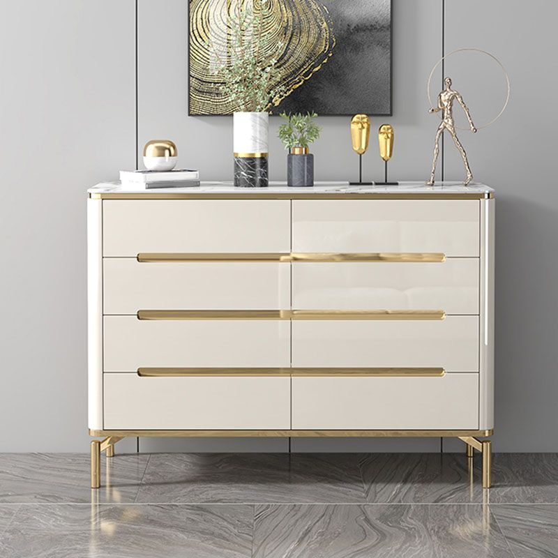 15,75-inch breedte opbergkast steen top opbergkast dressoir voor slaapkamer