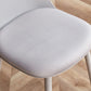 Modern Style Side Chair Plastic Upholstered Dining Side Chair for Indoor Clearhalo 'Dining Chairs' 'Dining Tables & Seating' 'dining_chair' 'furn' 'furn_dining_chair' 'Furniture' 'furniture_dining_chair' 'Kitchen & Dining Furniture' 1200x1200_e7e55197-819d-4c00-a9fa-408e184d033c