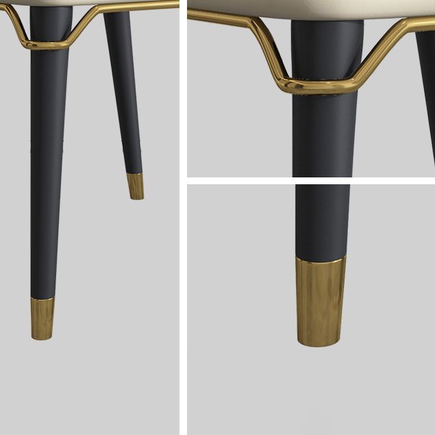 デザイナースタイルの長方形ダイニングセット1/4/5/6ピース焼結ストーントップダイナーテーブルセット