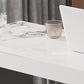 Living Room Counter Wine Table Rectangle Stone Modern Bar Height Pub Table in Grey Clearhalo 'Bar Furniture' 'Bar Tables' 'bar_tables' 'furn' 'furn_bar_tables' 'Furniture' 'furniture_bar_tables' 'Kitchen & Dining Furniture' 1200x1200_e7e7c254-b355-4fa2-87f0-c210688a1180
