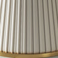 Glam Dining Table Set 1/2/3/5/7 Pcs Round White Dining Table with Side Chairs