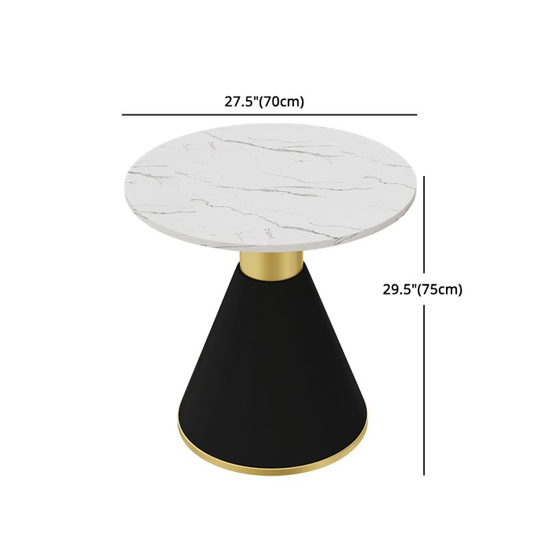 Glam Sintered Stone Dining Table Set 1/2/3/4/5 Pieces Dining Set for Dining Areas Clearhalo 'Dining Room Sets' 'Dining Tables & Seating' 'dining_room_set' 'furn' 'furn_dining_room_set' 'Furniture' 'furniture_dining_room_set' 'Kitchen & Dining Furniture' 1200x1200_e7e9ffb4-9aaf-4689-b24a-c9338e5d17ba