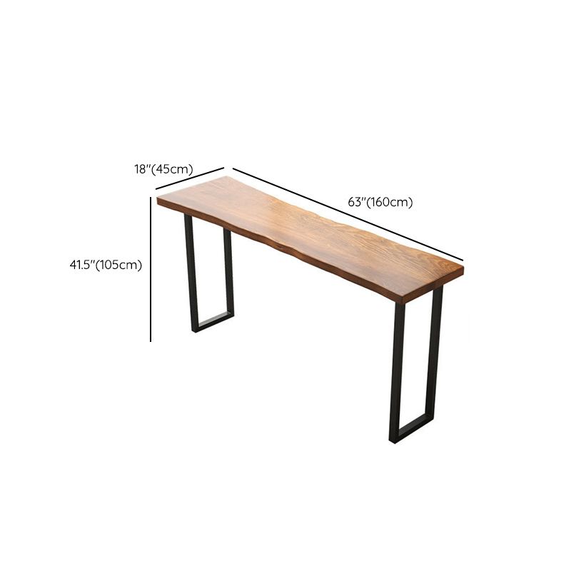 Industrial Bar Table Set 1/7 Pieces Solid Wood Bistro Set for Indoor Clearhalo 'Bar Furniture' 'furn' 'furn_home_bar_bar_sets' 'Furniture' 'Home Bars & Bar Sets' 'home_bar_bar_sets' 'Kitchen & Dining Furniture' 1200x1200_e7ecd18e-305c-47cf-95bd-2b1b0e3c35e1