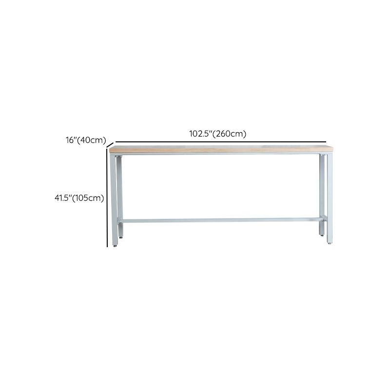 Contemporary Bar Table Set 1/4/6 Pieces Rectangle Solid Wood Bistro Set Clearhalo 'Bar Furniture' 'furn' 'furn_home_bar_bar_sets' 'Furniture' 'Home Bars & Bar Sets' 'home_bar_bar_sets' 'Kitchen & Dining Furniture' 1200x1200_e7eee01c-a35b-4f79-ba6a-536ae04f80c7