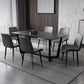 Industrial Style Dining Site Table Rectangle Stone Table with Trestle Base Clearhalo ' dining_table' 'Dining Tables & Seating' 'Dining Tables' 'furn' 'furn_dining_table' 'Furniture' 'furniture_dining_table' 'Kitchen & Dining Furniture' 'kitchen&dining_furn' 'kitchen' 'kitchen_dining_table' 1200x1200_e7ef04e9-019e-4a8e-9a75-d13fb7a33235