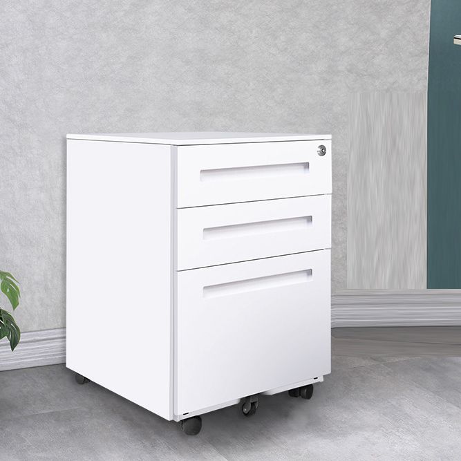 Industrial Metal Cabinet Locking Drawers Filing Cabinet with Wheels Clearhalo 'Filing Cabinets' 'filling_cabinets' 'furn' 'furn_filling_cabinets' 'Furniture' 'Office Furniture' 1200x1200_e7f04d06-6b02-4839-b5d7-4d1ea377a7e9