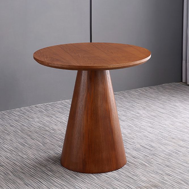 Solid Wood Brown Tone Dining Table Contemporary Pedestal Table for Dining Room Clearhalo ' dining_table' 'Dining Tables & Seating' 'Dining Tables' 'furn' 'furn_dining_table' 'Furniture' 'furniture_dining_table' 'Kitchen & Dining Furniture' 'kitchen&dining_furn' 'kitchen' 'kitchen_dining_table' 1200x1200_e7f2f50d-8413-455a-8914-4066c11f00b3