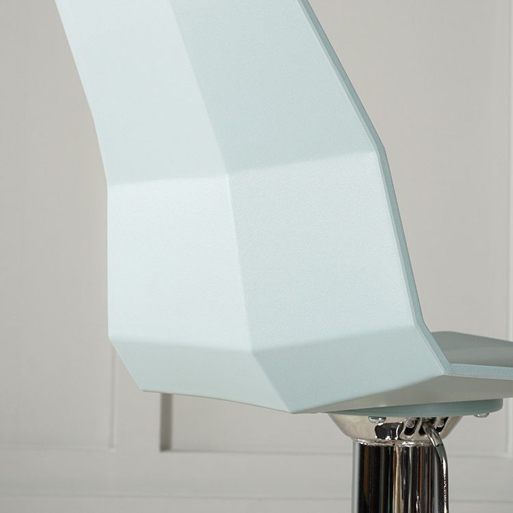 Plastique moderne basse comptoir meubles en plastique en plastique en finition mate