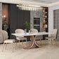 Contemporary 1/4/5/6 Pieces Dining Set Sintered Stone Dining Room Set Clearhalo 'Dining Room Sets' 'Dining Tables & Seating' 'dining_room_set' 'furn' 'furn_dining_room_set' 'Furniture' 'furniture_dining_room_set' 'Kitchen & Dining Furniture' 'kitchen&dining_furn' 'kitchen' 1200x1200_e7f60619-f597-4fcd-be97-d06a39a58a90