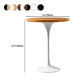 Pedestal Bar Wine Table Industrial Metal Round Pub Height Dining Table for Coffee Shop Clearhalo 'Bar Furniture' 'Bar Tables' 'bar_tables' 'furn' 'furn_bar_tables' 'Furniture' 'furniture_bar_tables' 'Kitchen & Dining Furniture' 1200x1200_e7f7cbad-f8b6-4eaa-9411-0b87d224db4d