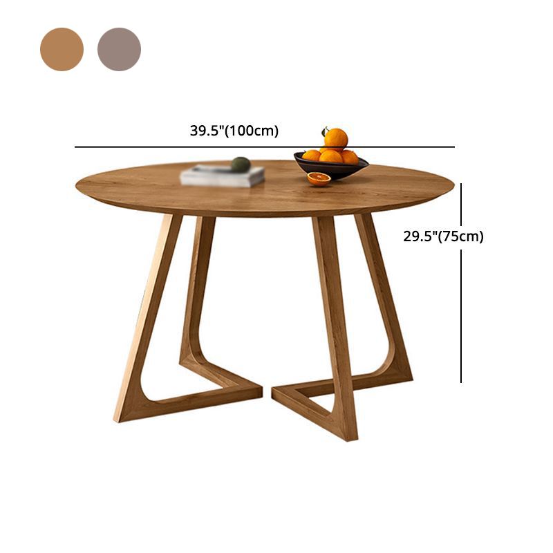 Modern 1/2/3/4/5 Pieces Dining Set Solid Wood Round Dining Furniture Set /Separate Items Clearhalo 'Dining Room Sets' 'Dining Tables & Seating' 'dining_room_set' 'furn' 'furn_dining_room_set' 'Furniture' 'furniture_dining_room_set' 'Kitchen & Dining Furniture' 'kitchen&dining_furn' 'kitchen' 1200x1200_e7fc931a-d8cb-4108-bbc6-17dbdbe0f614