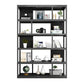 Industrial Metal Etagere Bookcase Open Back Bookshelf for Home Office Clearhalo 'Bookcases' 'Furniture' 'furniture_bookcases' 'kitchen' 'kitchen_bookcases' 'Living Room Furniture' 'Office Furniture' 1200x1200_e7fec434-78bd-461e-b020-004bbc146101