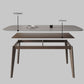 Modern Style Furniture Rectangle Stone Dining Room Table for Home