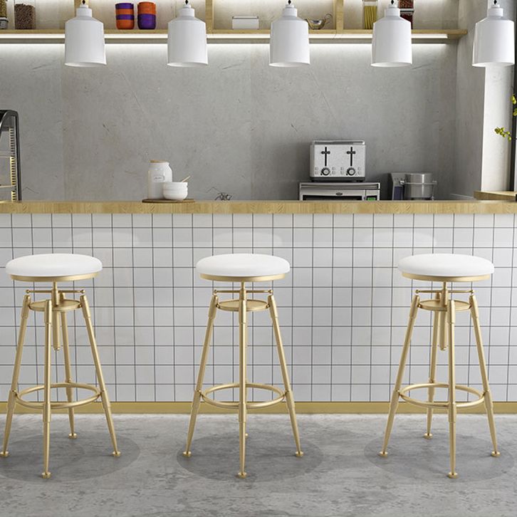 Sala de estar glambal taburete de bares elevable 4 patas taburete de bar con pedal