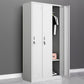 Contemporary Style Wardrobe Metal Home Wardrobe Closet with Locks