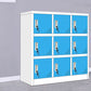 35.5"L x 15.8"W x 39.5"H Modern Wardrobe Armoire Steel Storage Cabinet