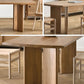 Modern Ash Wood Table for Restaurant Rectangle Dining Table with 4 Legs in Nature Clearhalo ' dining_table' 'Dining Tables & Seating' 'Dining Tables' 'furn' 'furn_dining_table' 'Furniture' 'furniture_dining_table' 'Kitchen & Dining Furniture' 'kitchen&dining_furn' 'kitchen' 'kitchen_dining_table' 1200x1200_e80171d4-8eba-4697-b5f8-da34d8e21d4a