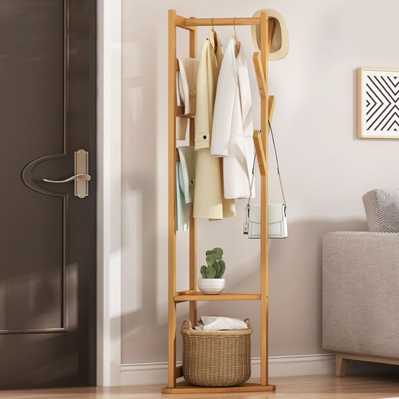 Free Standing Hall Stand traditionele houten hal stand met opslag