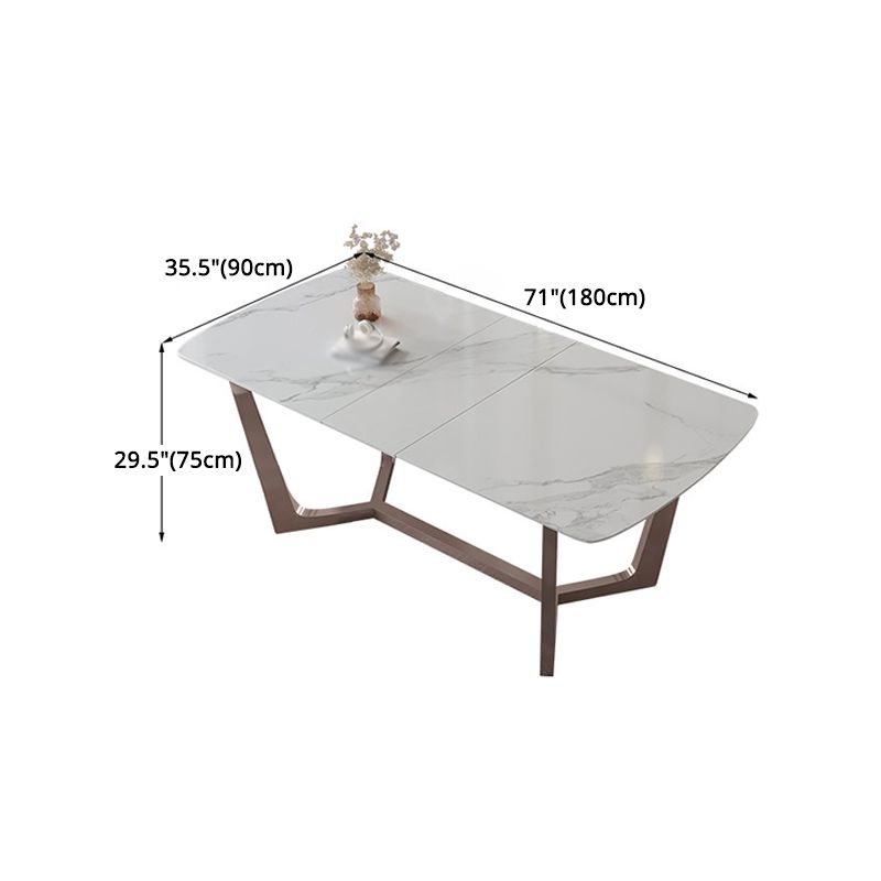 Nordic 1/4/5/7 Pieces Dining Set Sintered Stone Dining Table with Leather Chairs Clearhalo 'Dining Room Sets' 'Dining Tables & Seating' 'dining_room_set' 'furn' 'furn_dining_room_set' 'Furniture' 'furniture_dining_room_set' 'Kitchen & Dining Furniture' 'kitchen&dining_furn' 'kitchen' 1200x1200_e8041dd3-6f78-41c7-a361-3e6d937a0e6f