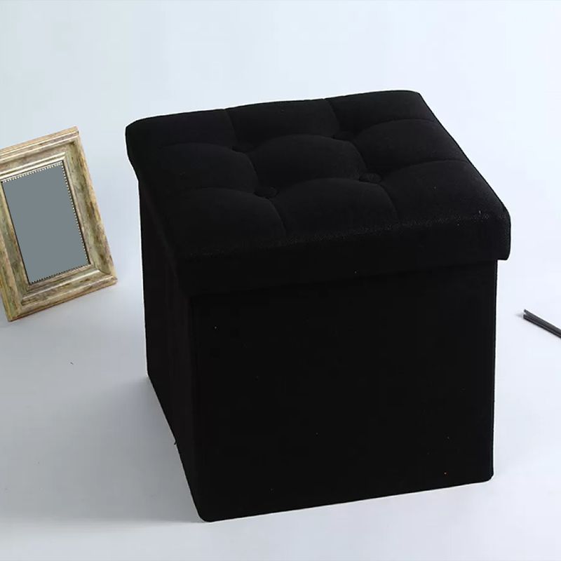Modern Solid Color Cube Scratch Resistant Square Cube for Home Decor Clearhalo 'furn' 'furn_ottomans_poufs' 'Furniture' 'Living Room Furniture' 'Ottomans & Poufs' 'ottomans_poufs' 1200x1200_e804a39b-75e5-480c-815d-71574dcefeb5