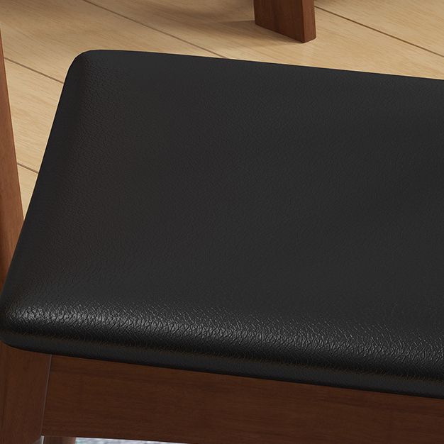 Contemporary Style Rubberwood Chair Set Open Back Side Kitchen Dining Room Chairs Clearhalo ' kitchen&dining_furn' 'Dining Chairs' 'Dining Tables & Seating' 'dining_chair' 'furn' 'furn_dining_chair' 'Furniture' 'furniture_dining_chair' 'Kitchen & Dining Furniture' 'kitchen' 1200x1200_e80e206b-d3db-4f2d-86e0-1e5619fdd3c6