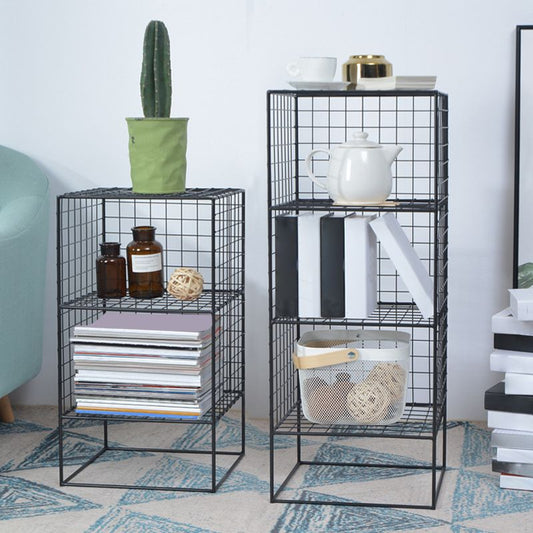 Modern Closed Back Book Shelf Metal Bookcase for Living Room Clearhalo 'Bookcases' 'furn' 'furn_bookcases' 'Furniture' 'Office Furniture' 1200x1200_e8147b35-e043-4d4d-bbe9-0ea74e1bcbfe