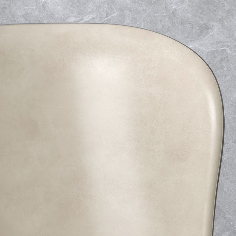 Metal Scandinavian Kitchen Dining Side Chair Solid Back Dining Chair Clearhalo 'Dining Chairs' 'Dining Tables & Seating' 'dining_chair' 'furn' 'furn_dining_chair' 'Furniture' 'furniture_dining_chair' 'Kitchen & Dining Furniture' 1200x1200_e8150121-d67f-46f9-9dc5-f685262b3510