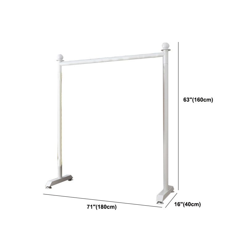 Modern Minimalist Metallic Coat Rack Free Standing 2 Leg Base Coat Rack Clearhalo 'Entry & Mudroom Furniture' 'furn' 'furn_hall_tree_coat_racks' 'Furniture' 'Hall Trees & Coat Racks' 'hall_tree_coat_racks' 1200x1200_e8151680-d9d9-451c-b78c-16c06867d502
