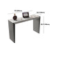 Living Room Counter Wine Table Rectangle Stone Modern Bar Height Pub Table in Grey Clearhalo 'Bar Furniture' 'Bar Tables' 'bar_tables' 'furn' 'furn_bar_tables' 'Furniture' 'furniture_bar_tables' 'Kitchen & Dining Furniture' 1200x1200_e8156cdc-3629-49b7-bb8a-33c0779e6aa6