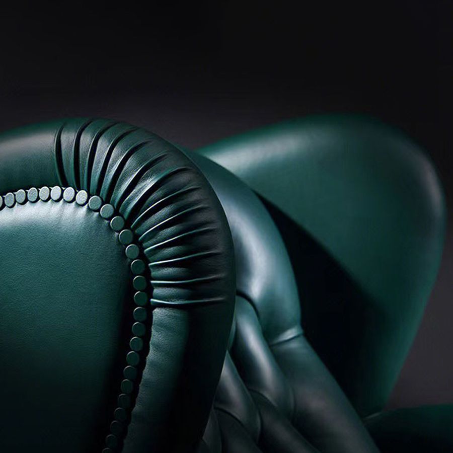 Glam Tufted Back Arm Chair Solid Color Rolled Arms Armchair for Living Room Clearhalo 'Accent Chairs' 'accent_chairs' 'Chairs & Seating' 'furn' 'furn_accent_chairs' 'Furniture' 'Living Room Furniture' 1200x1200_e81659be-e9a9-422e-ab46-e183723fa62c