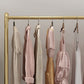 Moderne Style -Rack Metallic Free Standing Coat Rack mit Lagerregale