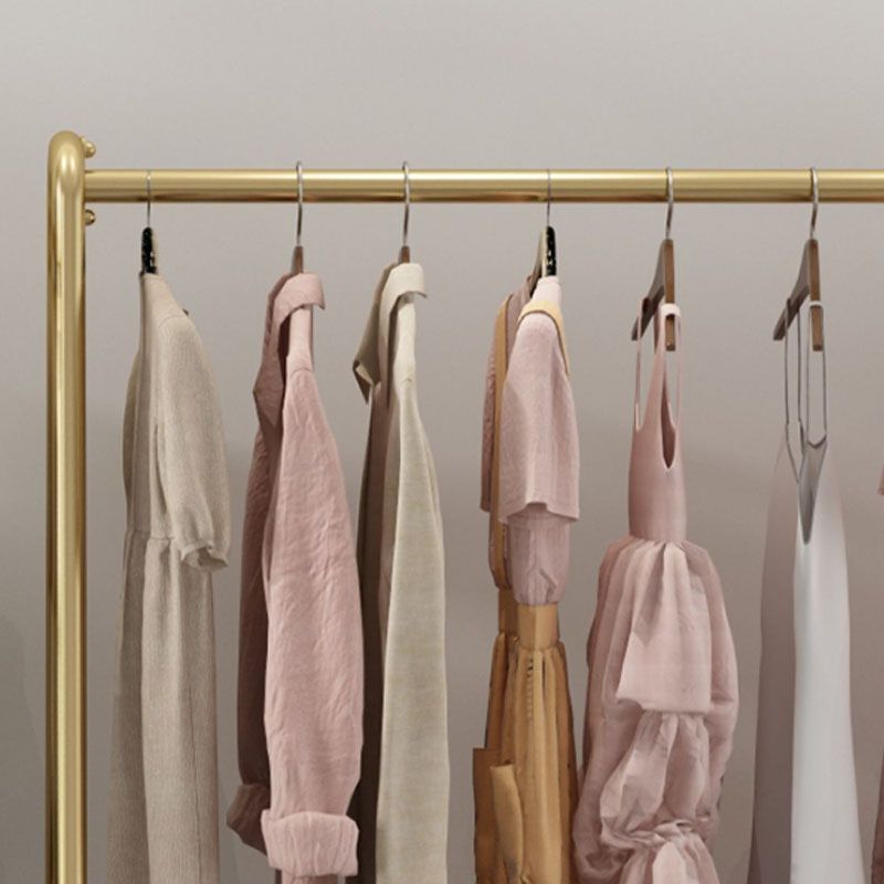 Moderne Style -Rack Metallic Free Standing Coat Rack mit Lagerregale